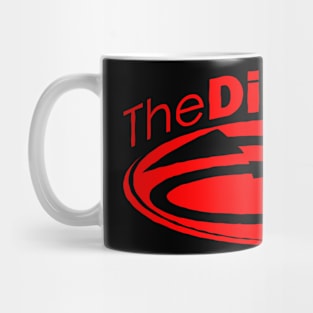 The DiscNuts Logo in Red Mug